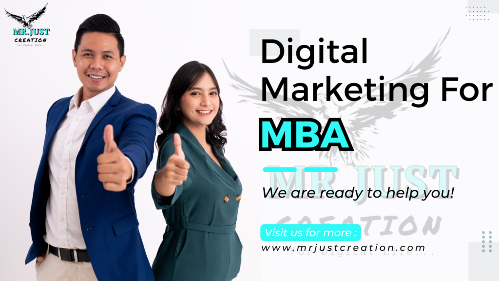 Digital Marketing for MBA